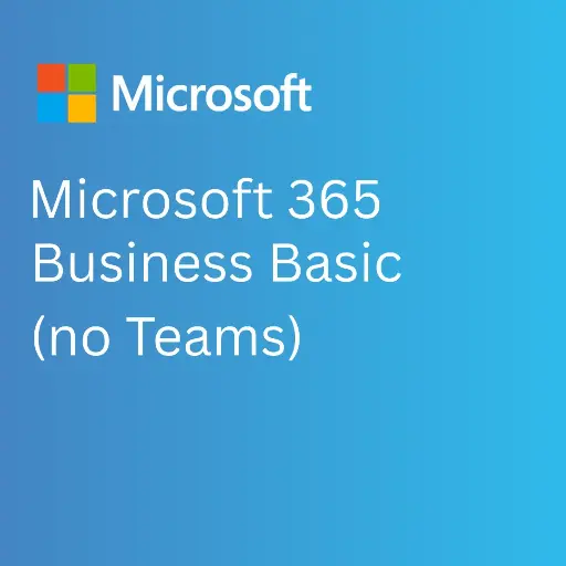 [MISO-BB-0002] Microsoft 365 Business Basic (no Teams) (1 Year)