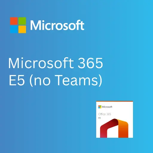 [MISO-EP-0002] Microsoft 365 E5 (no Teams) (1 Year)